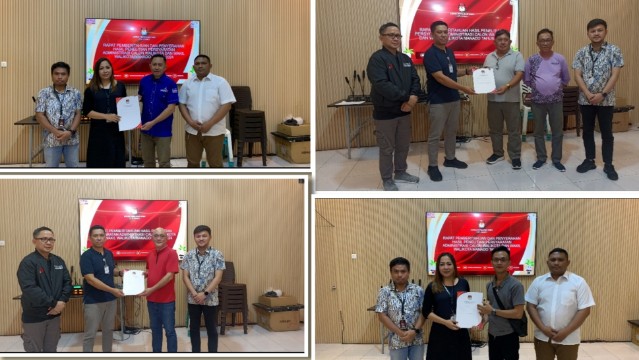 KPU Manado: 4 Paslon MS Ikut Pilkada 2024 Tapi Perbaiki Persyaratan Dokumen Administrasi