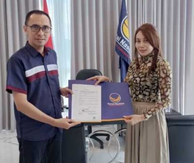 Stella Runtuwene Diutus DPP Nasdem Sebagai Wakil Ketua DPRD Sulut