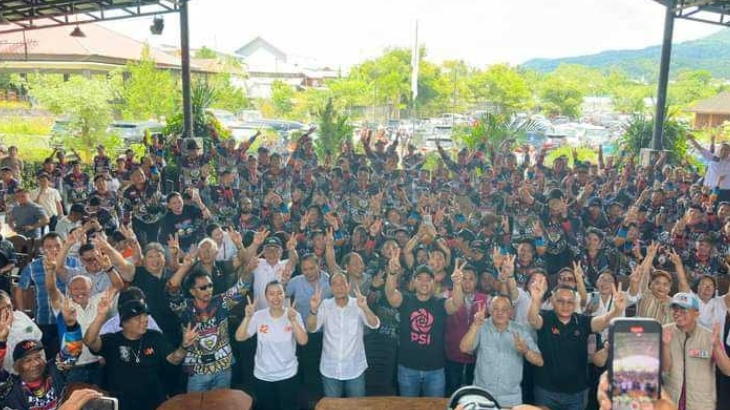 Kaesang Pangarep Ajak Warga Tomohon Pilih WL-MM