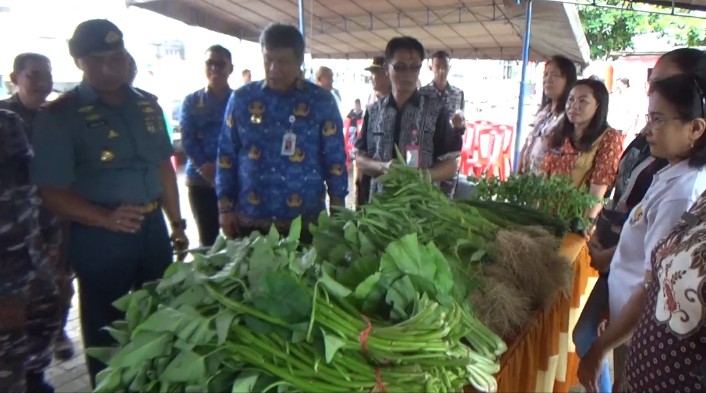 Pengendalian Inflasi Dengan Gerakan Pangan Murah di Sangihe
