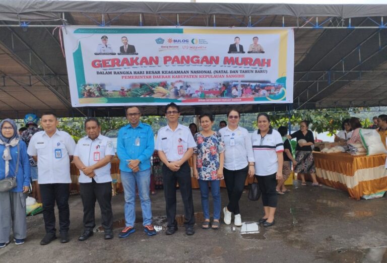 Sambut Nataru, Dinas Ketahanan Pangan Sangihe Gelar GPM