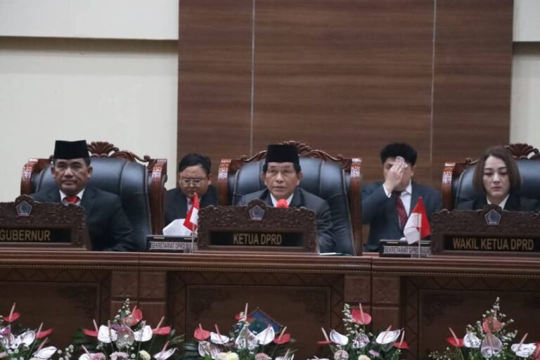 DPRD Sulut Gelar Paripurna Serah Terima Jabatan Gubernur dan Wagub, Yulius Selvanus : Saatnya Bersatu Sebagai Satu keluarga