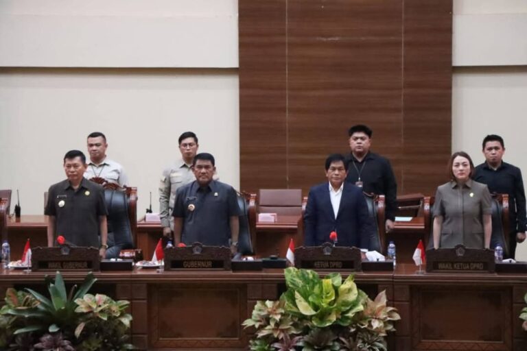 DPRD sulut Gelar Paripurna LKPJ Gubernur Sulut Tahun 2025