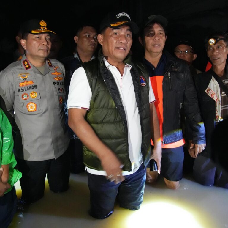 Gubernur Yulius Perintahkan Wali Kota AA Segera Evakuasi Warga Manado Terdampak Bencana, Pemprov sudah Ungsikan 5000 KK plus Logistik Disediakan