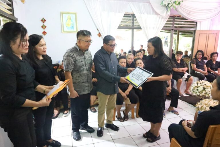 Wakil Bupati Sitaro Sampaikan Dukacita di Tanah Kelahiran Ibu Tercinta