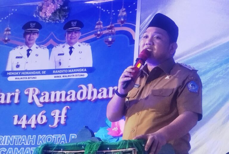 Safari Ramadhan Pemkot Bitung di Masjid Al’Hijrah, Wawali: Jadikan Ini Momentum Jaga Silaturahmi & Toleransi