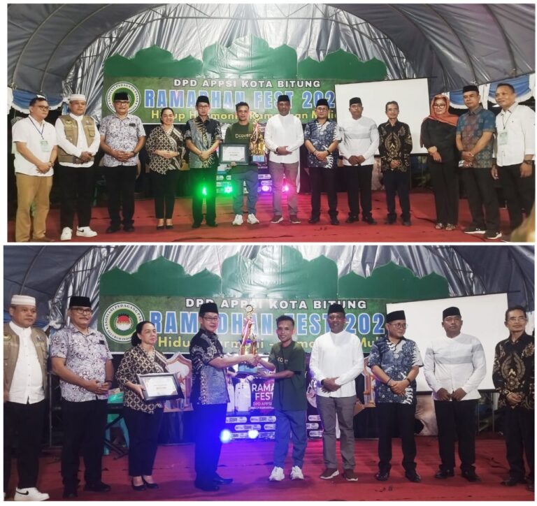 Festival Ramadhan 2025 Resmi Ditutup Wali Kota Bitung, Pelaku UMKM Raup Omzet Hingga 2,4 Miliar