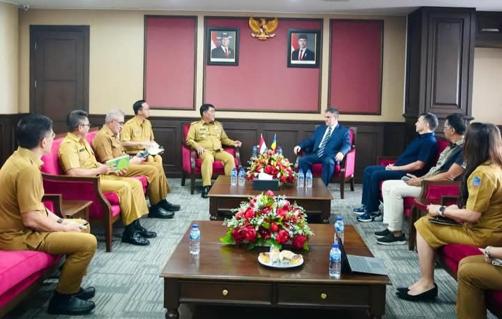 Sulut-Rumania Jajaki Kerjasama, Sektor Strategis Ini Dibahas Gubernur Yulius dan Kedubes