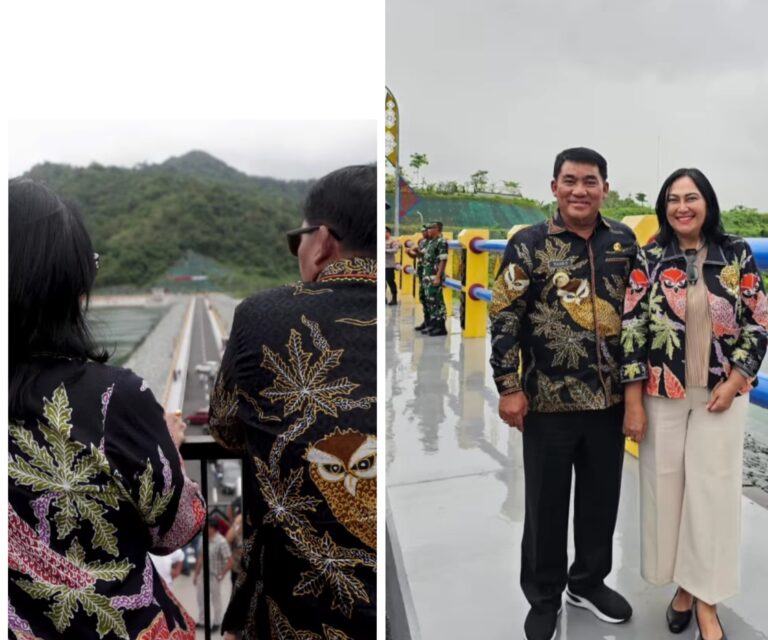 First Lady Sulut Terpesona Keindahan Alam Bendungan Lolak, “Sehat-sehat Selalu Masyarakat Bolmong Raya”