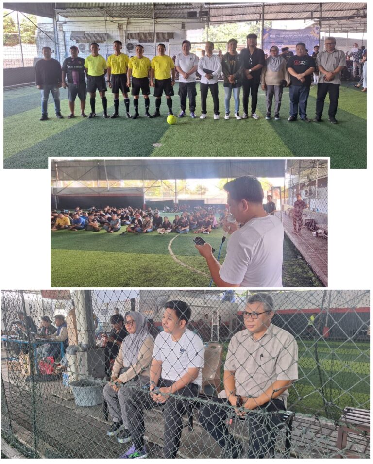 Randito Maringka Resmi Buka Turnamen Futsal Batak Cup Se-Sulawesi Utara 2025