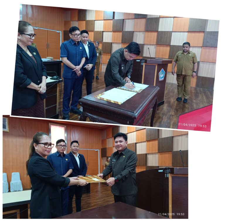 Pemkot Bersama DPRD Bitung Sepakati RPJMD 2025-2029