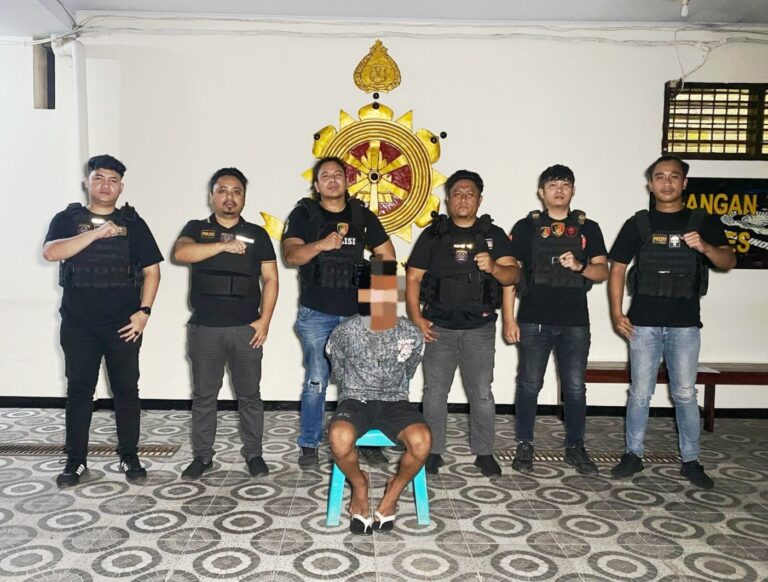 Tim Resmob Polres Bitung Bekuk Terduga Pelaku Kekerasan Seksual Terhadap Anak di Bawah Umur