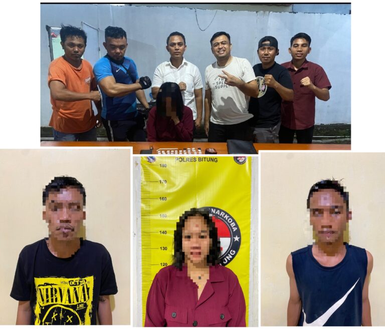 Polres Bitung Melalui Satresnarkoba, Berhasil Ungkap Peredaran 44 Paket Narkotika Jenis Shabu