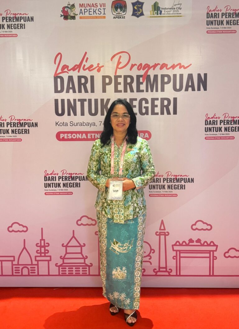Ketua TP. PKK Kota Bitung Hadiri Ladies Program Munas APEKSI 2025 di Surabaya
