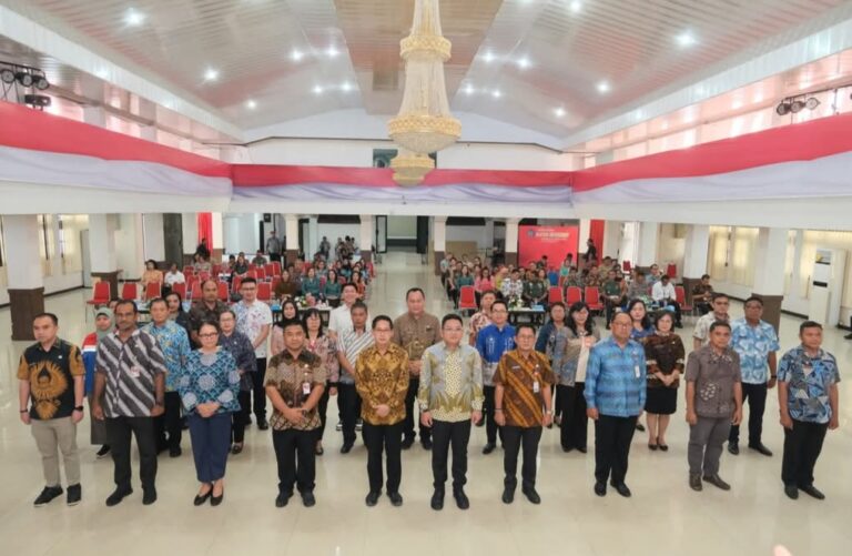 Pemkot Bitung Berkomitmen Dalam Pencegahan Penurunan Stunting, dan Penanggulangan Kemiskinan.