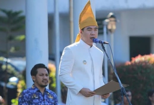 Apel Bersama dan Gelaran Upacara Bendera Hardiknas di Sangihe