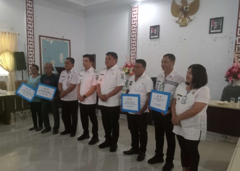 Bantuan Bagi Korban Hidrometeorologi di Sangihe