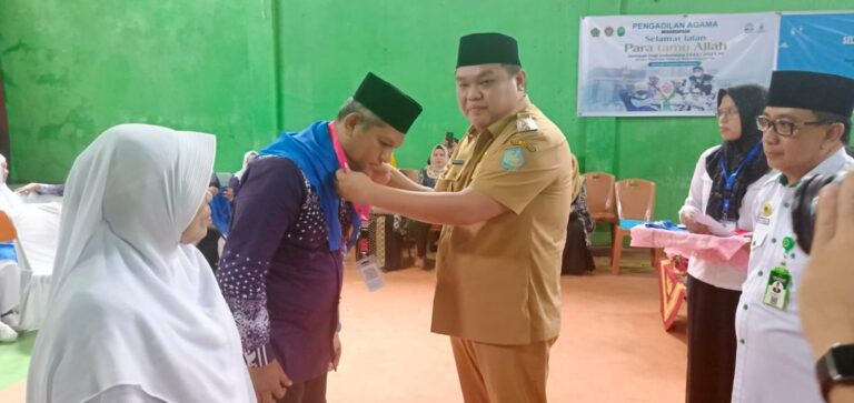 Pelantikan LPTQ, Pelepasan Jamaah Haji dan Pembukaan STQ di Kemenag Sangihe