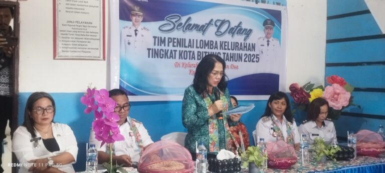 Ini Kata Ny. Ellen Honandar Sondakh Saat Giat Penilaian Lomba Kelurahan Tingkat Kota Bitung Tahun 2025.