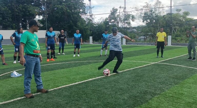 Turnamen Jurnalis Cup I Resmi di Buka, Randito Maringka Harapkan Jadi Ajang Menjaring Talenta-Talenta Muda