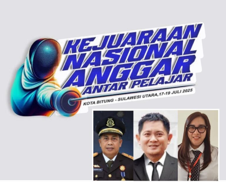 Bitung Resmi Sebagai Tuan Rumah Kejurnas Anggar Antar Pelajar Tahun 2025