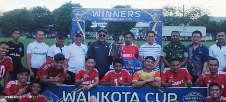 Tutup Turnamen Walikota Cup 2025, Hengky Honandar: Ini Bukan Hanya Ajang Kompetisi, Melainkan Pererat Silaturahmi dan Sinergi Lintas Sektor