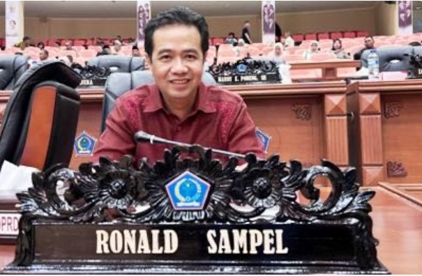 Resmi Dibacakan Ketua DPRD Sulut, AKD Fraksi Demokrat Berubah, Ronald Sampel Terpilih Ketua Fraksi