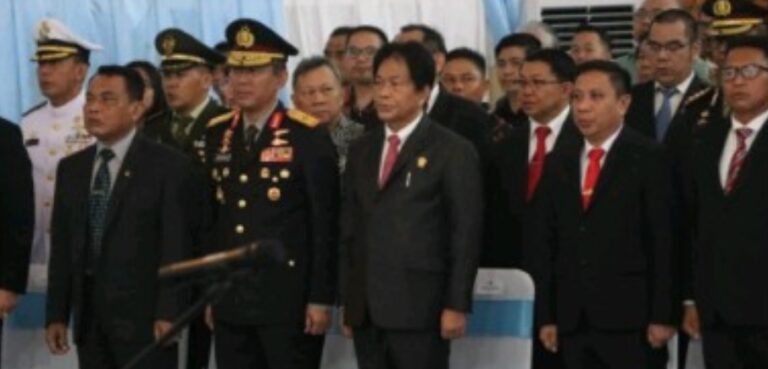 Ketua DPRD Sulut Fransiscus Silangen Hadiri Pelantikan Bupati dan Wakil Bupati Talaud