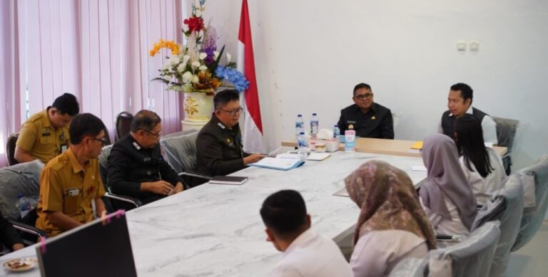 Dalam rangka Exit Meeting, Pemda Sitaro Terimah Kunjungan BPK RI Perwakilan Sulut