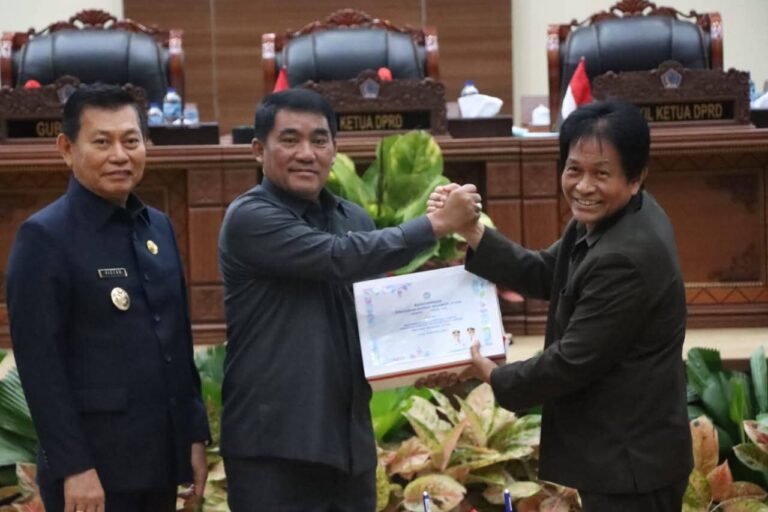 DPRD Sulut Gelar Paripurna Penetapan Ranperda Pertanggungjawaban  APBD Pemprov Sulut Tahun Anggaran 2024 Jadi Perda