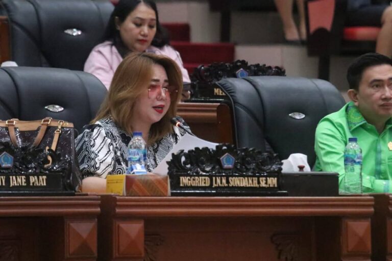 Disampaikan Inggried Sondakh Dalam Paripurna, Ini Catatan Penting FPG Atas Ranperda RPJMD 2025-2029