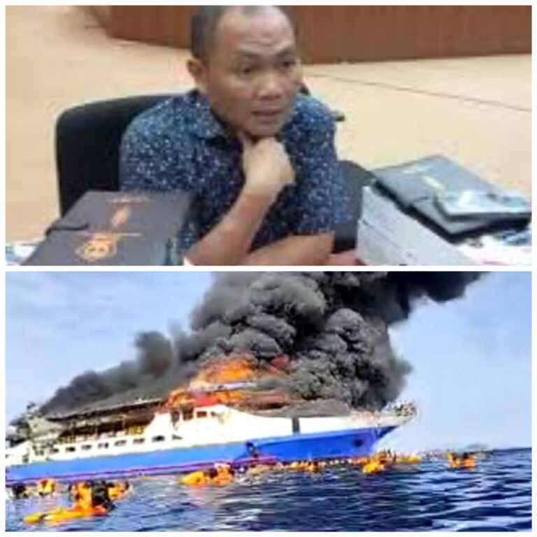 Terbakarnya Kapal Bercelona V di Talise, Capt Remly Kandoli : ABK Perlu Dibekali Pelatihan Dalam Menghadapi Kondisi Darurat