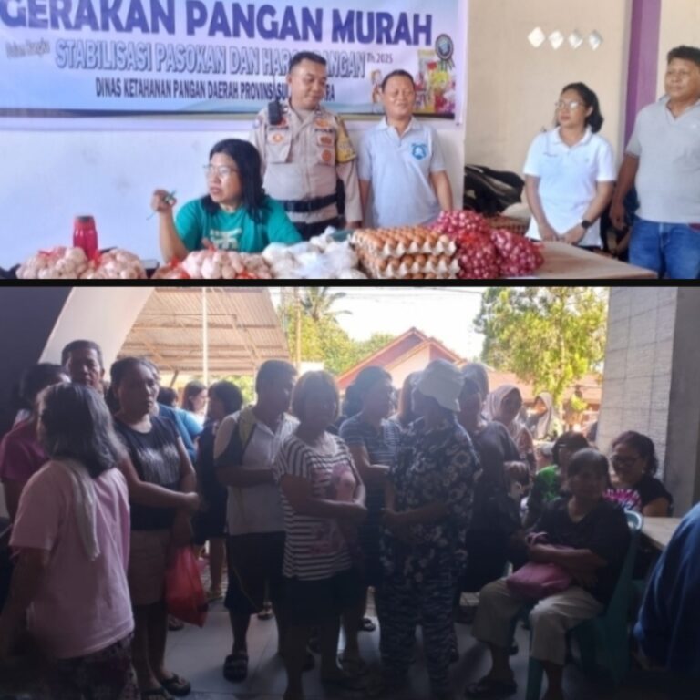 Masyarakat Padati Gerakan Pangan Murah di Kelurahan Koka, “Terima Kasih Pak Gubernur, Kami Sangat Terbantu”