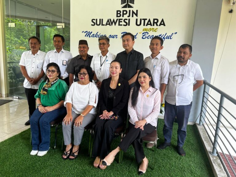 Menindaklanjuti Aspirasi Masyarakat Minut-Bitung, Cindy Wurangian Kunjungi BPJN Sulut