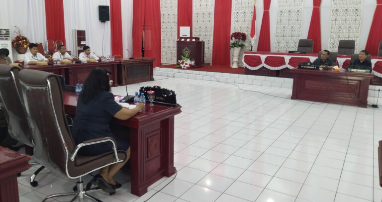 RDP DRPD Sangihe Bersama PLN UP3 Tahuna