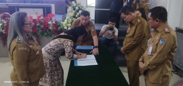 Wali Kota Hengky Honandar Hadiri Pelantikan Pokja Bunda PAUD Kota Bitung