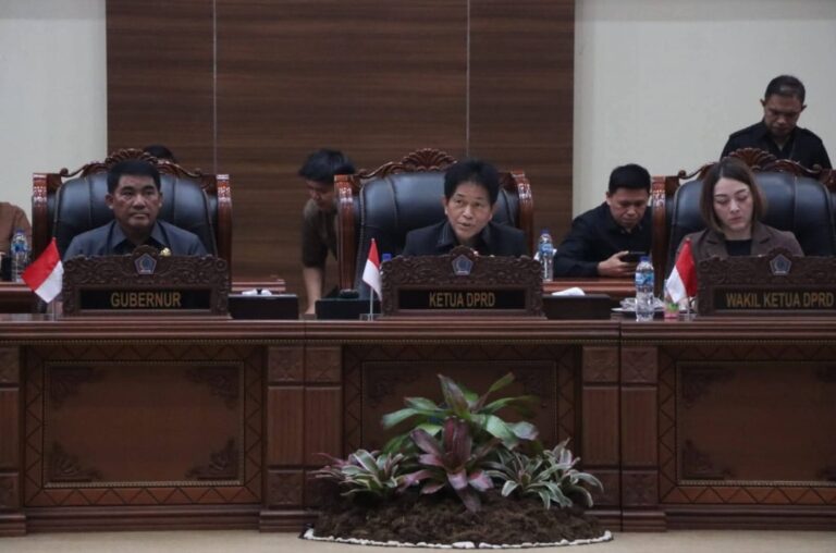 DPRD Sulut Gelar Rapat Paripurna Penyampaian/Penjelasan Gubernur Terhadap Ranperda RPJMD 2025-2029
