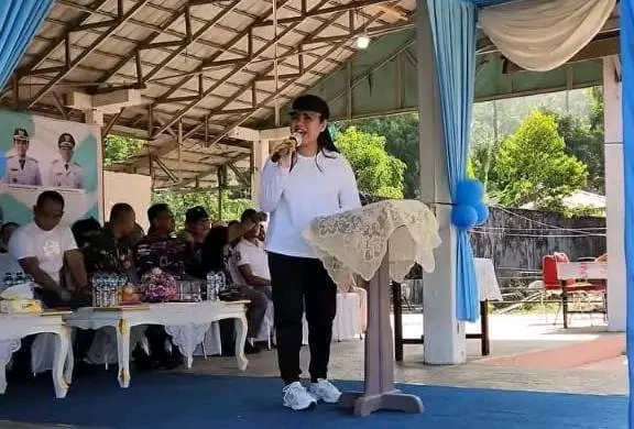 Chyntia Kalangit,Membuka Kejuaraan Resmi Piala Bupati CUP