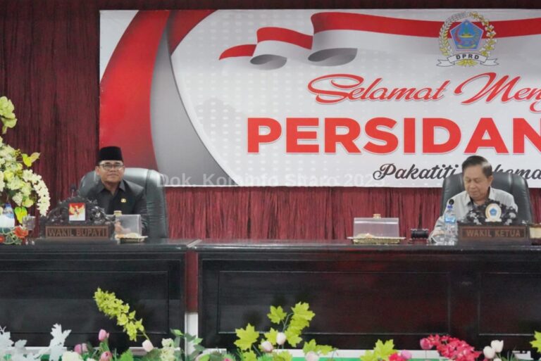 Wakil Bupati Sampaikan Penjelasan Ranperda APBD 2024 di Paripurna DPRD