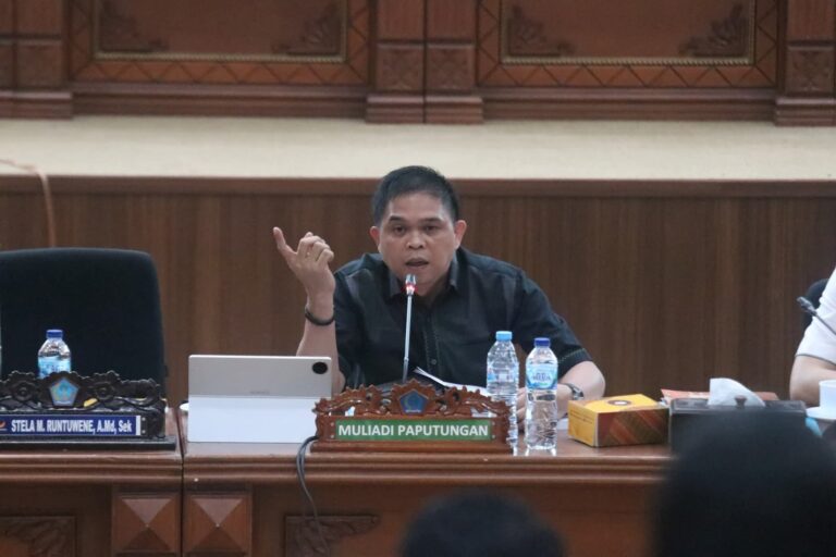 Bahas Ranperda RPJMD,Muliyadi Paputungan Soroti Aktifitas Tambang di Bolmong Raya