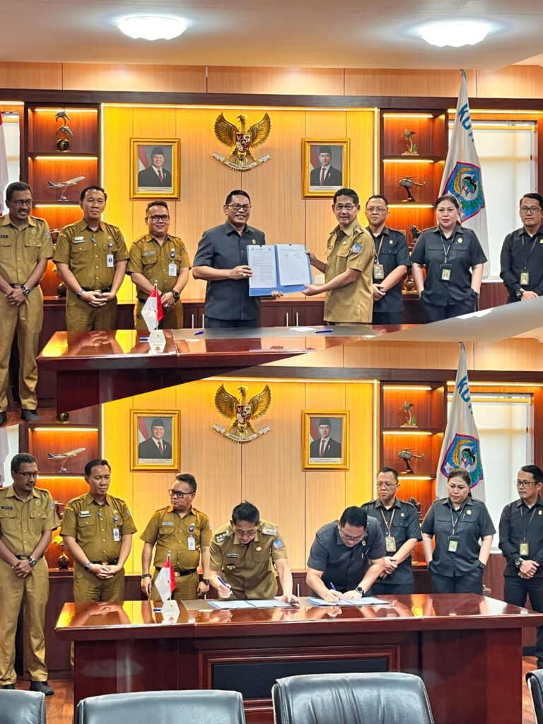 Pemkot Bitung Teken MoU Dengan Pengadilan Negeri Demi Pelayanan Hukum Bagi Masyarakat Kurang Mampu