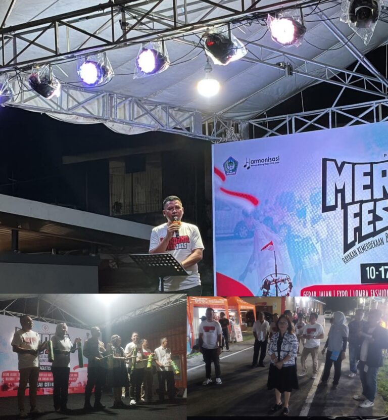 Semarak Peringatan HUT RI ke 80, Merdeka Fest 2025 Resmi di Buka