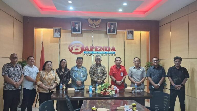 Tegaskan Komitmen Transparansi, Pemkab Sitaro dan DPRD Konsultasi ke Bapenda Sulut dan BPKP.