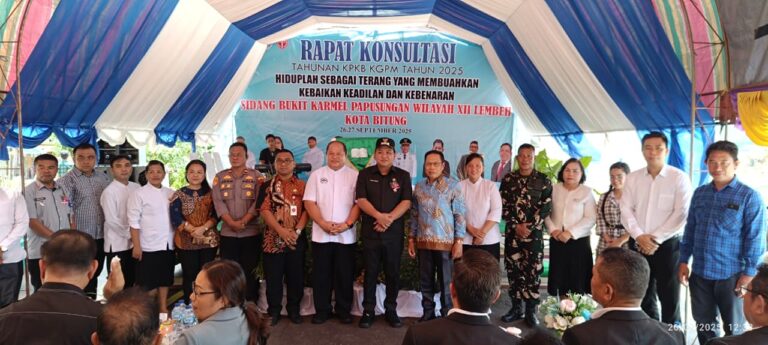 Buka Rapat KPKB KGPM Tahun 2025, Randito Maringka: Tingkatkan Kinerja Pelayanan