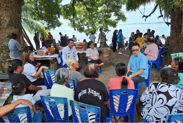 Reses II Tahun 2025, Royke Anter Jaring Aspirasi di Manado Tua