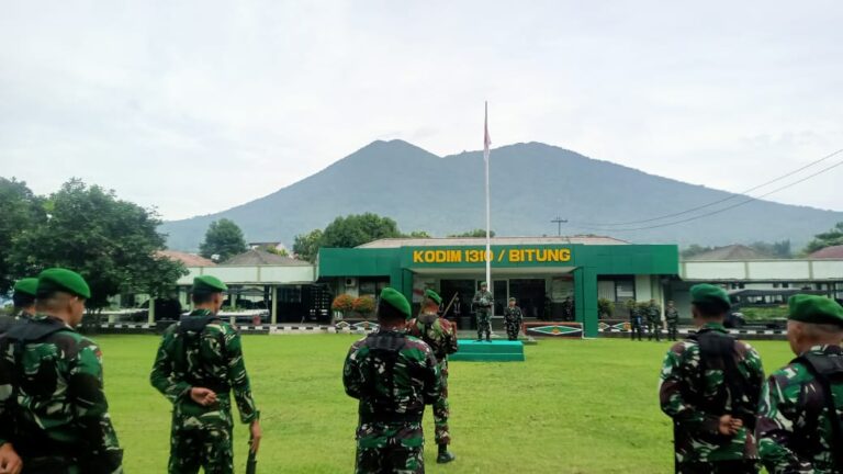 Pimpin Upacara Hari Sumpah Pemuda ke-97, Dandim 1310/Bitung Tegaskan Semangat Persatuan dan Peran Pemuda di Era Digital