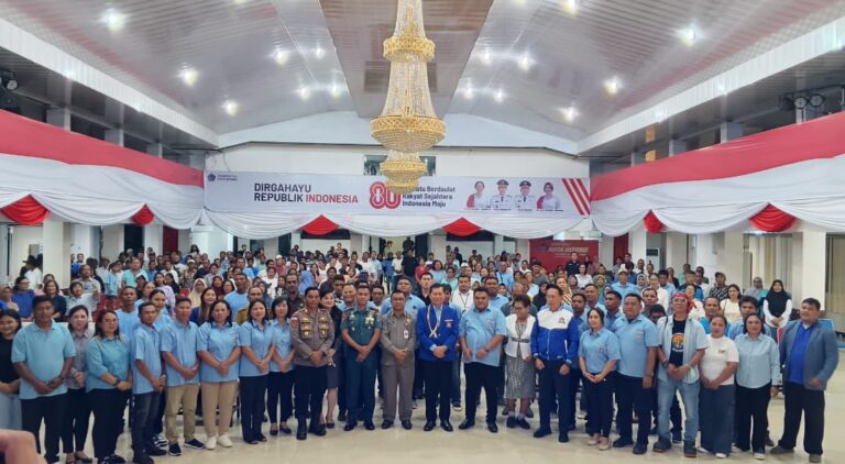 Dibanjiri Ribuan Nelayan, Pelantikan DPC HNSI Kota Bitung Sukses Digelar