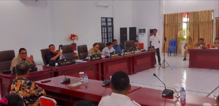 Komisi I DPRD Sangihe Gelar RDP Bersama Pemerintah Kampung Mohong Sawang