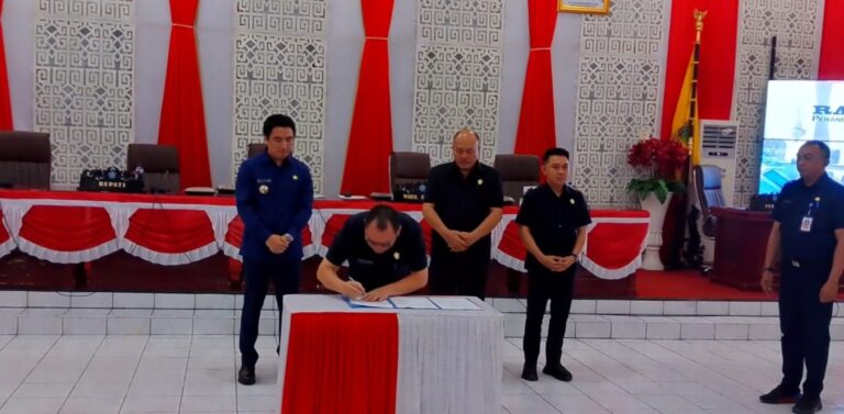 Pemkab dan DPRD Sangihe Menyepakati APBD-P Tahun 2025