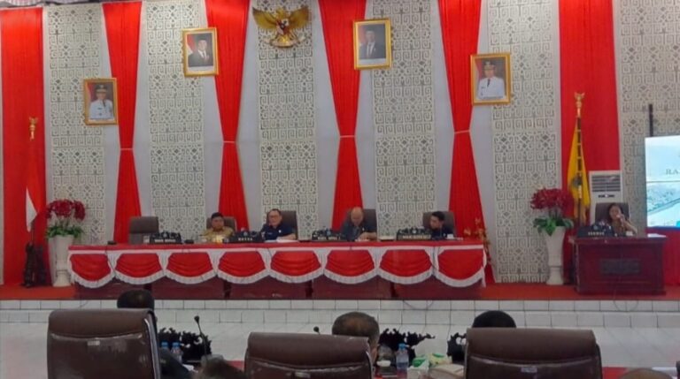 Rapat Banggar DPRD Sangihe Fokus Bahas Pembayaran TPP ASN 2024